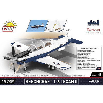Cobi 26624 CIVIL AIRCRAFT /26624/ BEECHCRAFT T - 6