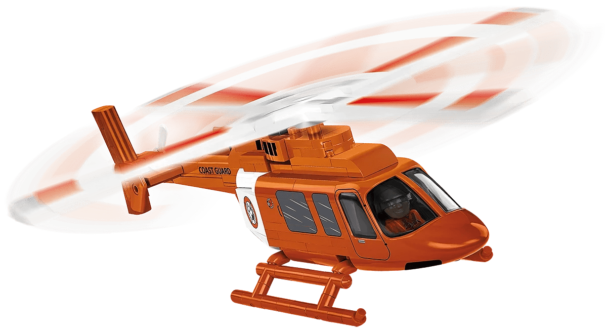 Cobi 26627 1:48 Bell 407 Coast Guard – MTS Aviation Models