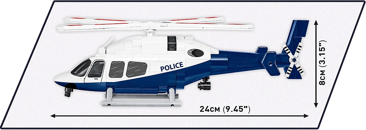 Cobi 26630 1:48 Bell 429 Police