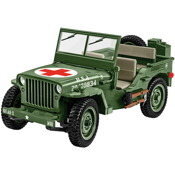 Cobi 2806 WWII Jeep Willys MB Medical