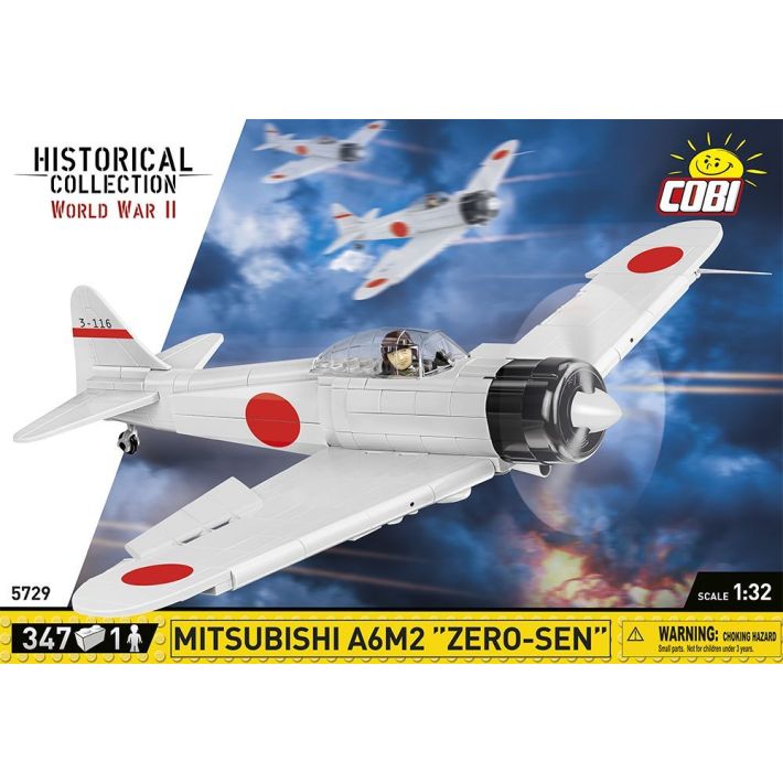 Cobi 5729 Mitsubishi A6M2 "Zero - Sen"