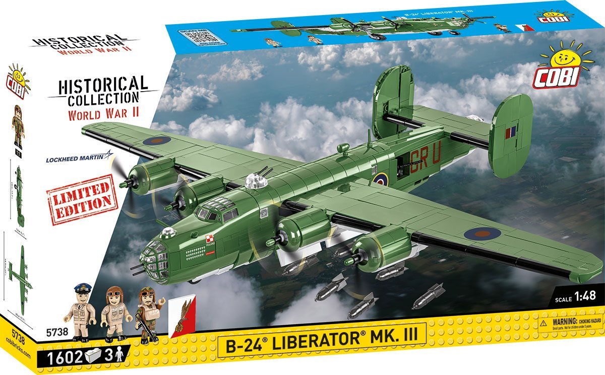 Cobi 5738 Consolidated B - 24 Liberator Mk.III (Limited Edition)