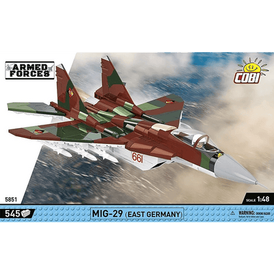Cobi 5851 ARMED FORCES /5851/ MIG - 29 (GDR EAST GERMANY)