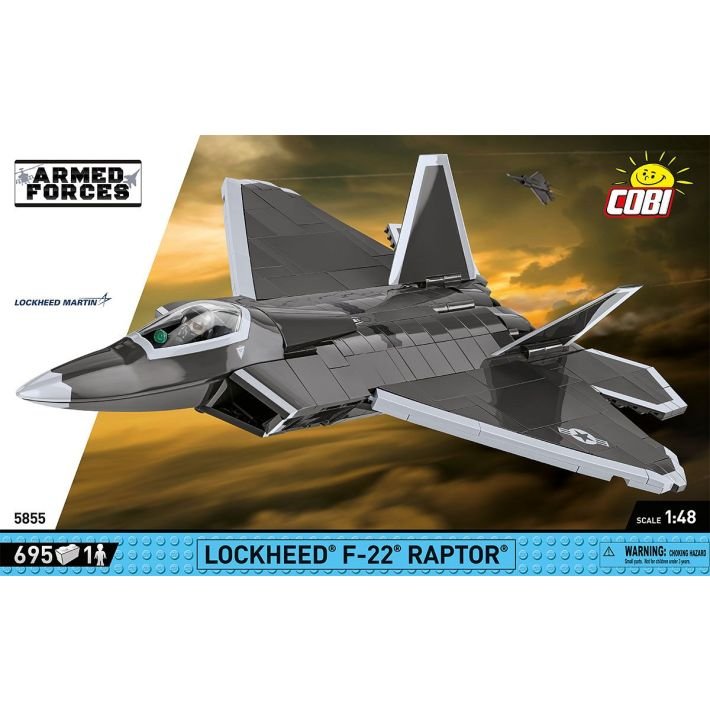 Cobi 5855 Lockheed F - 22 Raptor
