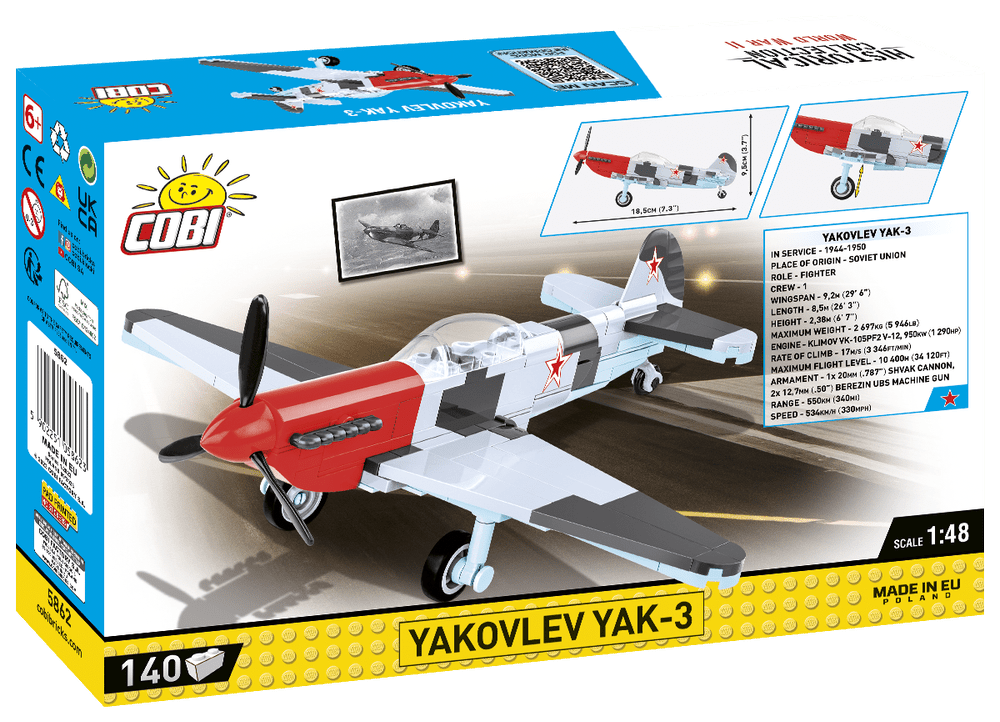 Cobi 5862 Yakovlev Yak - 3