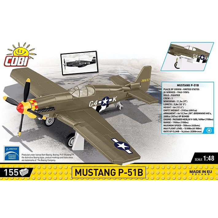 Cobi 5869 MUSTANG P - 51B