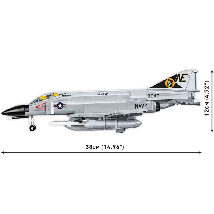 COBI 5897 F - 4 Phantom II Jet Fighter USS Midway
