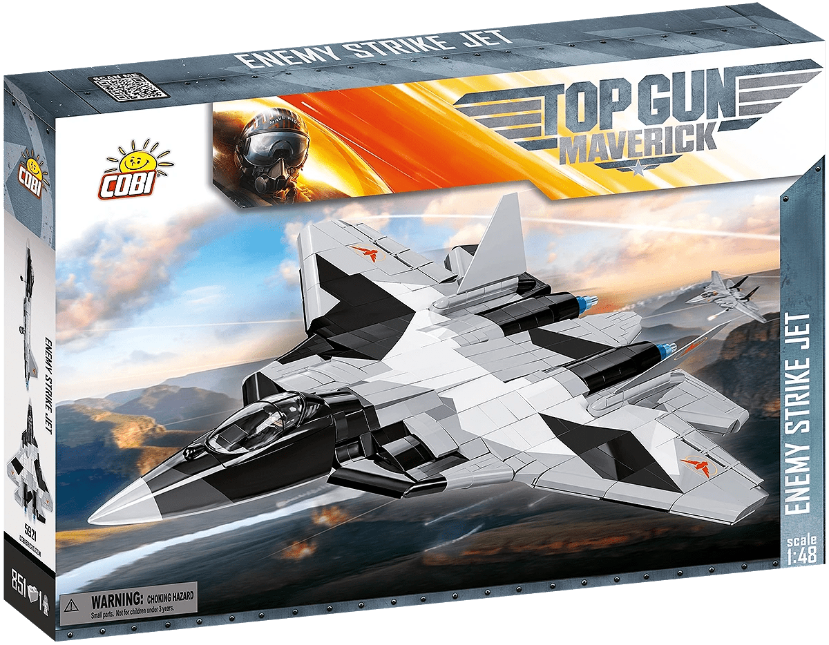 Cobi 5921 1:48 SU - 57 Felon TOP GUN MAVERICK ENEMY STRIKE JET 851 PCS