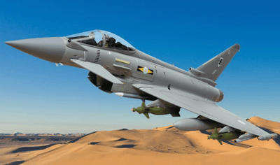 Corgi AA29002 1:48 Typhoon FGR.4 RAF No.11 Operation Ellamy