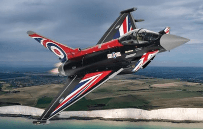 Corgi AA29003 1:48 Eurofighter Typhoon FGR4, ZJ914 'Blackjack’