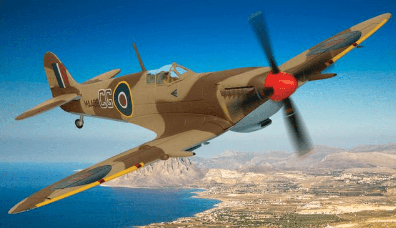 Corgi AA29102 1:72 Spitfire MKIXc, GC Colin Gray "Operation Husky"