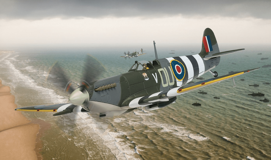 Corgi AA29103 1:72 Supermarine Spitfire MkIXe, ML407, Sq Ldr John 'Johnnie' Houlton