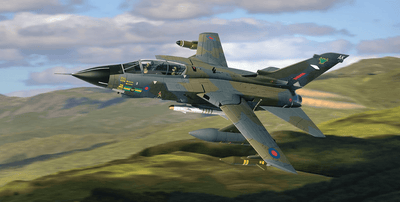 Corgi AA29401 1:48 Panavia Tornado GR.1, ZD748/AK, Johnnie Walker 'Still Going Strong', RAF No.9 Squadron