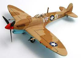 Corgi AA31913 1:72 Spitfire Mk V USAAF 5th FS, 52nd FG, ER120, Western Desert, 1943