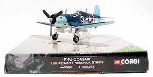 Corgi AA33007 1:72 F4U Corsair USN VF - 17 Jolly Rogers, Frederick Streig, February 1944