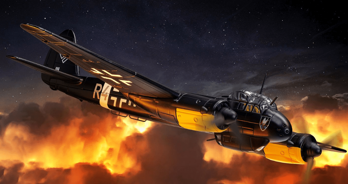 Corgi AA36714 1:72 Junkers Ju - 88C - 6, R4+HH, Gerhard Böhme, 1./NJG.2, Catania, Sicily 1942