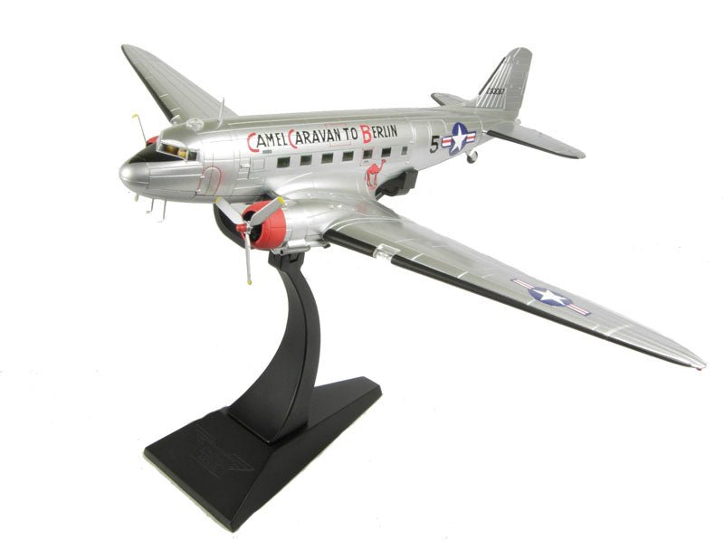 Corgi AA38201 1:72 C - 47 Skytrain USAAF 94th TG, #42 - 93087 "Camel Caravan to Berlin", Neubiberg AFB, Germany, Berlin Air Lift 1948