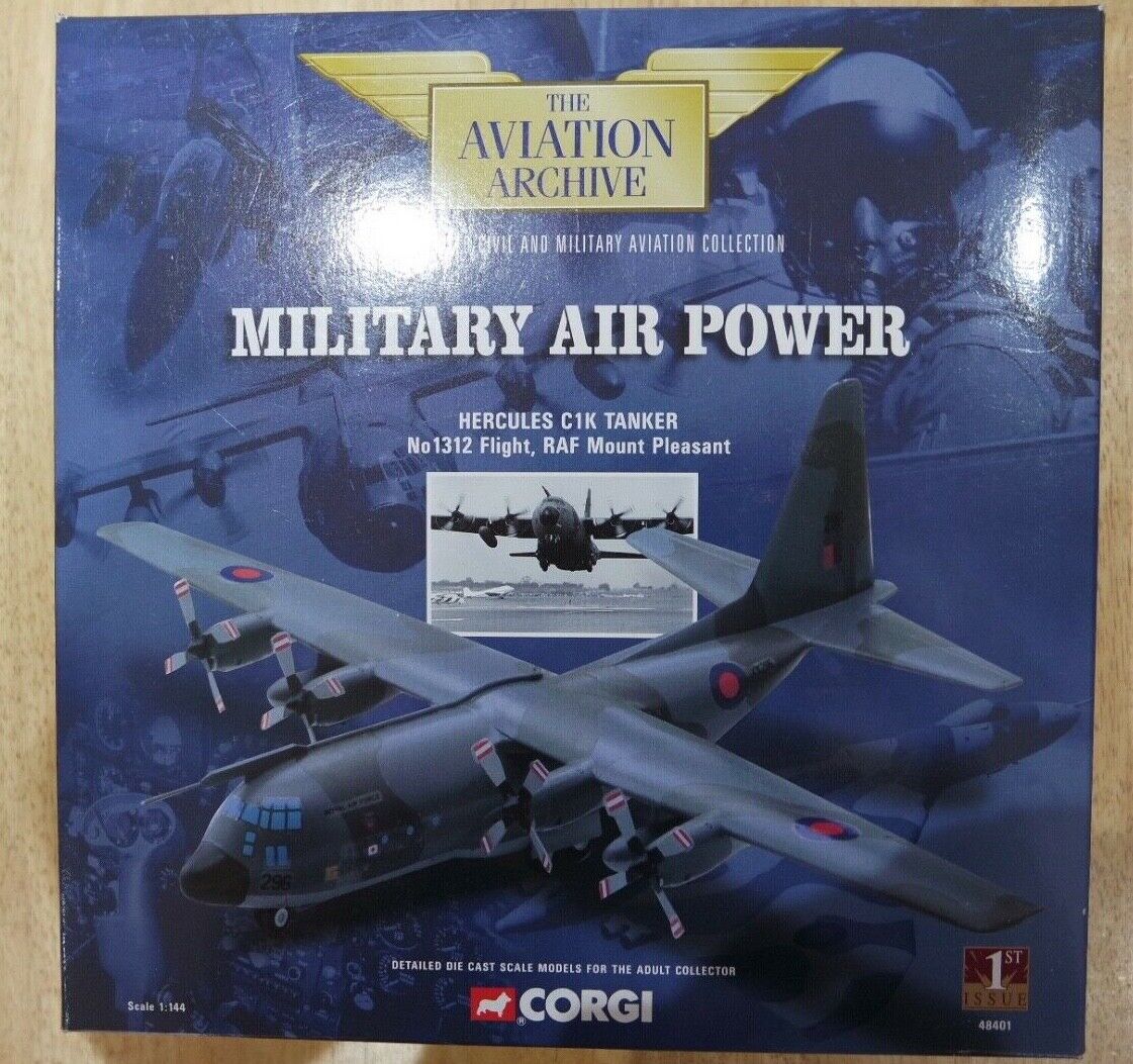 Corgi AA48401 1:144 RAF C - 130 Hercules Tanker