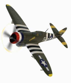 Corgi HC33807 1:72 P - 47D Thunderbolt USAAF 65th FW, "Harriet", D - Day