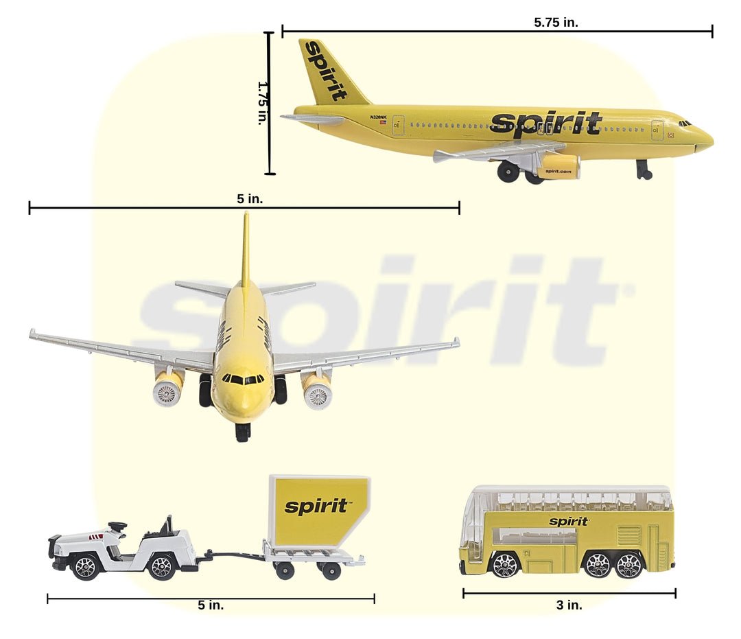 Daron RT3871 Spirit Airlines Airport Playset