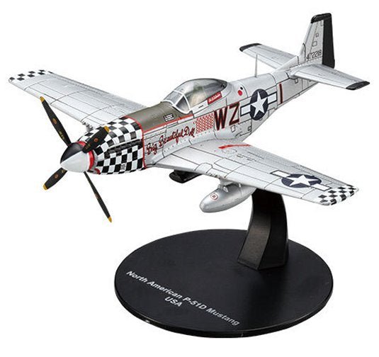 De Agostini #12 DAWF12 1:72 North American P - 51D Mustang - "Big Beautiful Doll," 14.5 - Victory ace Col. John Landers, 78th FG, USAAF, RAF Duxford, 1944