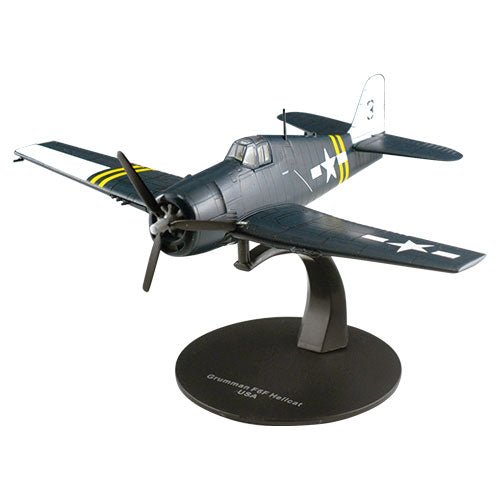 De Agostini #13 1:72 Grumman F6F - 5 Hellcat US NAVY VF - 24, USS Santee (CVE - 29), 1945