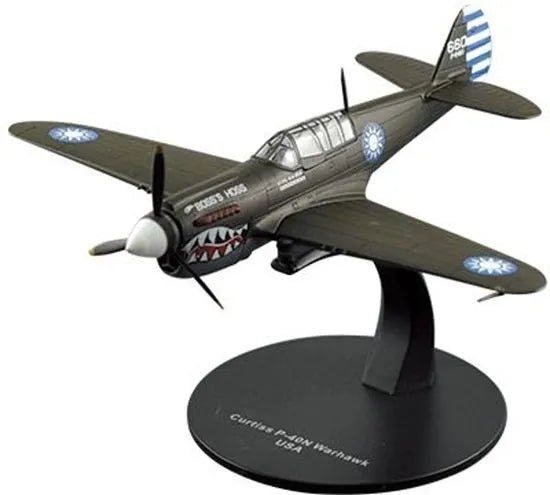 De Agostini #21 1:72 Curtiss P - 40N Chinese - American wing William Reed "Boss's Hoss"