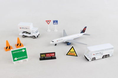 Delta Air Lines 767 Airport Playset RT4991 - 1