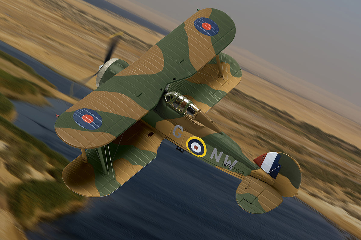 Corgi AA36213 1:72 Gloster Gladiator MkII - N5752/NW/G - Fl. Off. Alan Boyd