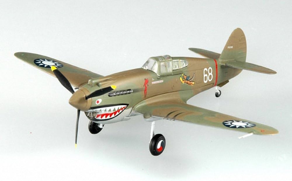 Easy Models 37209 1:72 Curtiss P - 40B Warhawk Flying Tigers 3rd Sqn, White 68, China