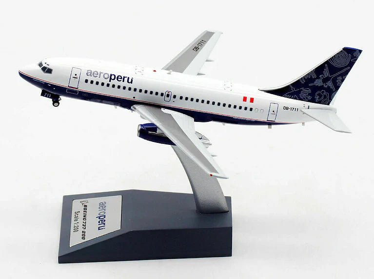 El Aviador EAV1711 1:200 AeroPeru Boeing 737 - 200 OB - 1711 "Ciudad de Chiclayo"