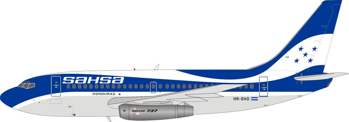 *El Aviador EAVSHO 1:200 SAHSA Boeing HR - SHO 737 - 200
