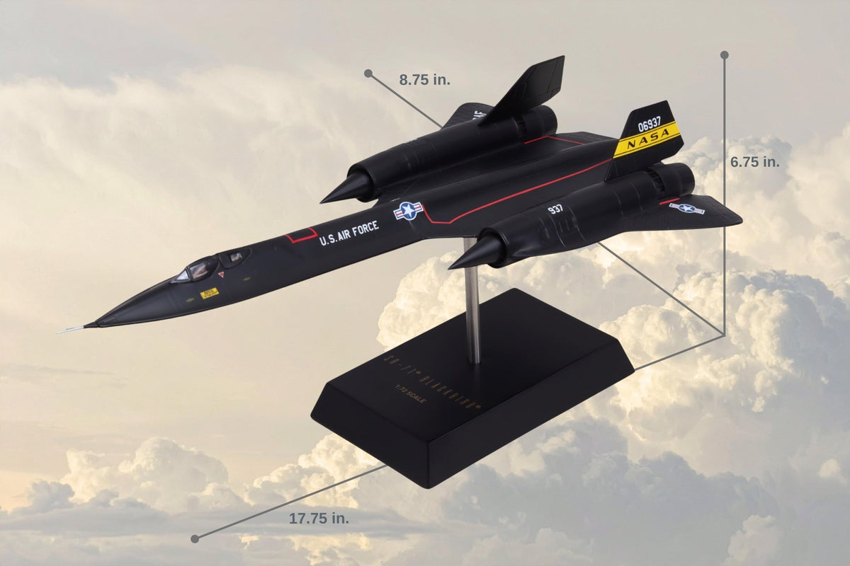 Executive Series Models EXB3572N 1:72 NASA SR-71 Blackbird