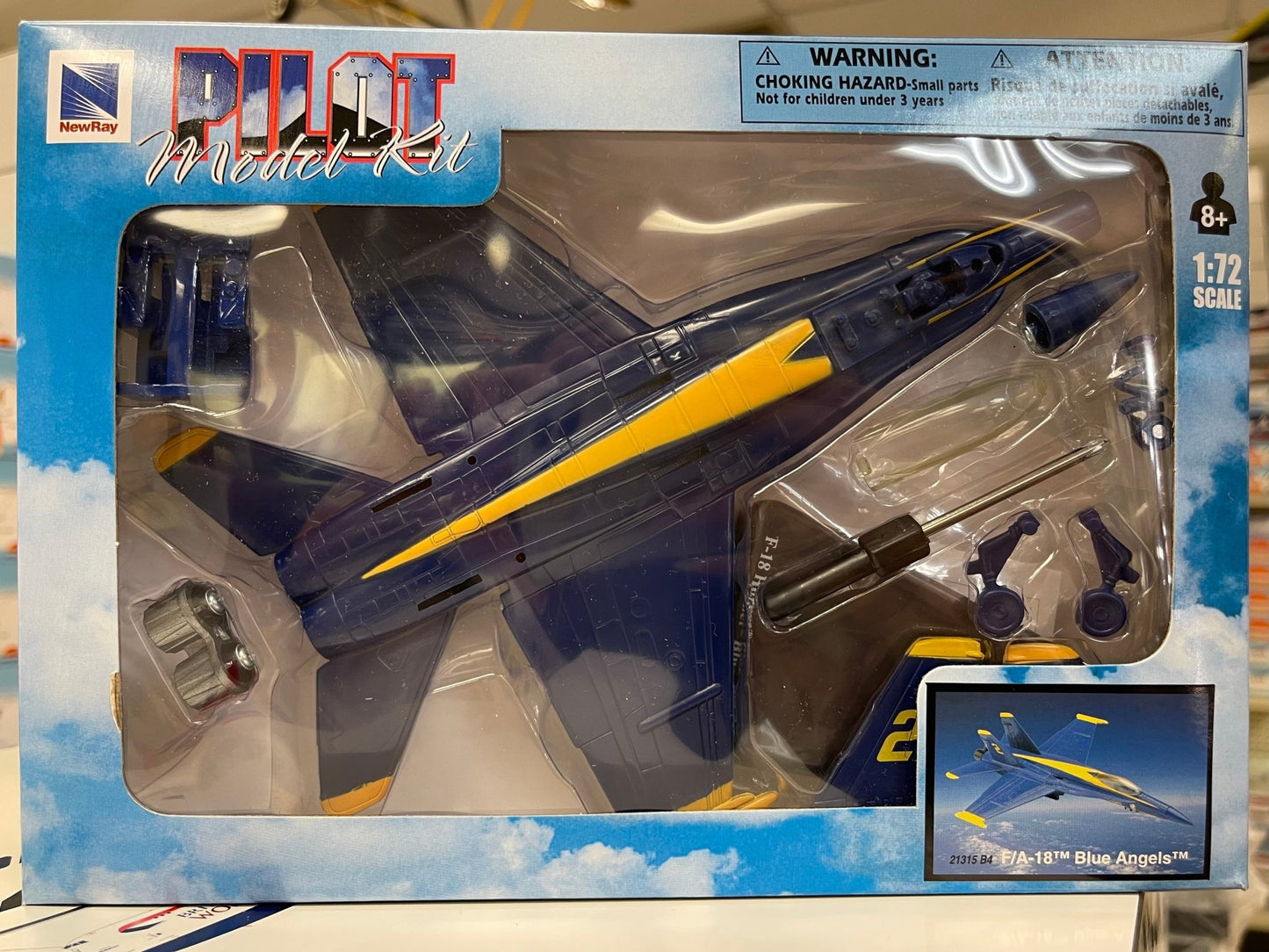 EZ Build Model Kit F/A - 18 Blue Angels