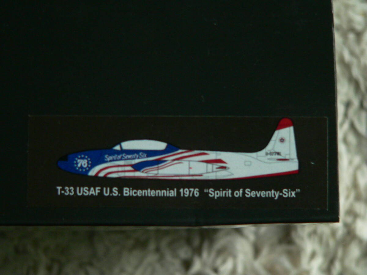 Falcon FA722015 1:72 USAF T - 33 "Spirit of Seventy - Six" bicentennial markings