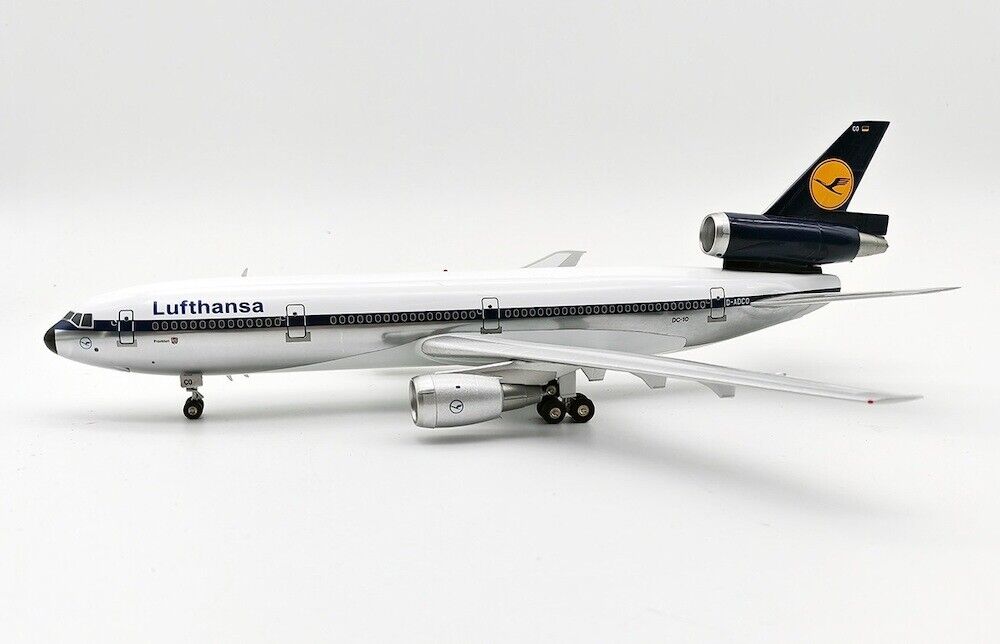 *Fox Models JF - DC10 - 3 - 011P 1:200 DC - 10 - 30 Lufthansa Polished D - ADCO