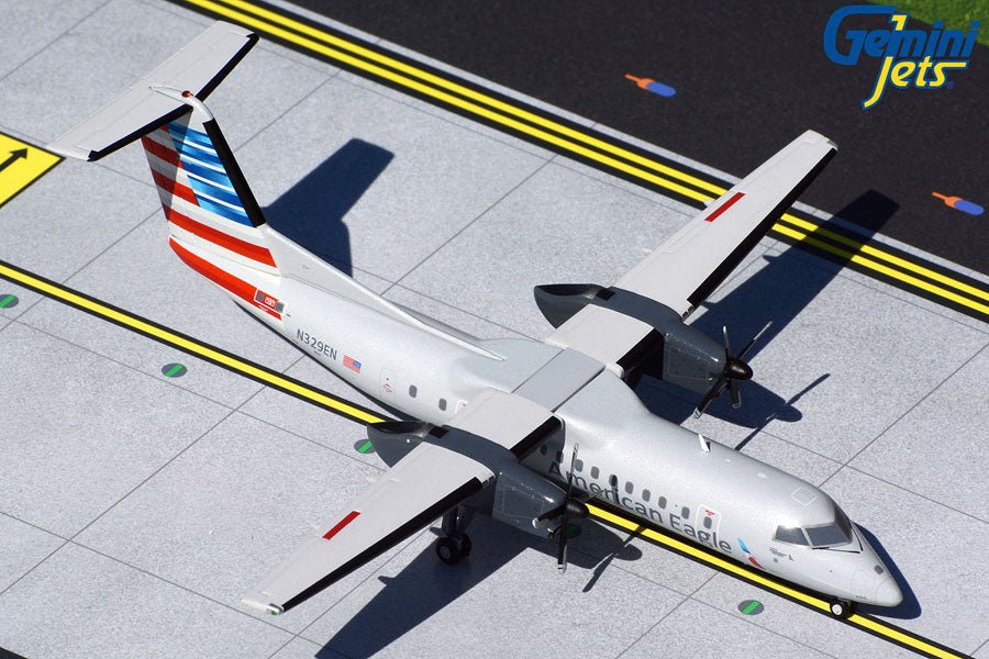 Gemini Jets G2AAL853 1:200 American Airlines Bombardier Dash 8 - 300