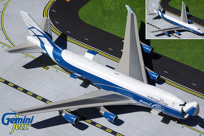 Gemini Jets G2ABW934 1:200 AirBridgeCargo Boeing 747 - 400F VP - BIM