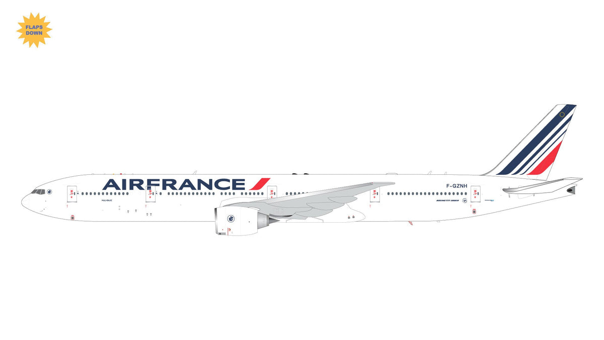 Gemini Jets G2AFR1282F 1:200 Air France Boeing 777 - 300ER F - GZNH (Flaps Down)