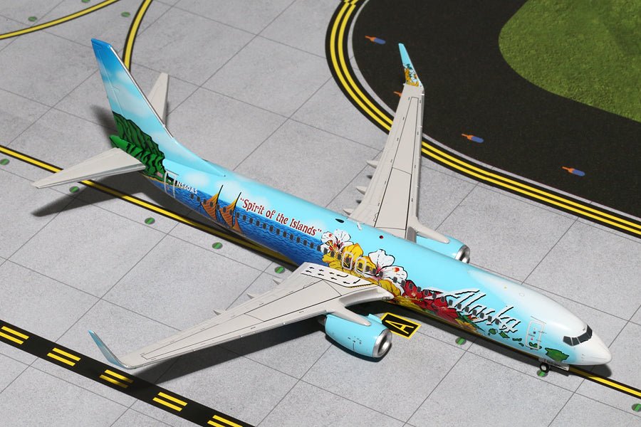 Gemini Jets G2ASA399 1:200 Alaska Airlines Boeing 737 - 800 "Spirit of the Islands"