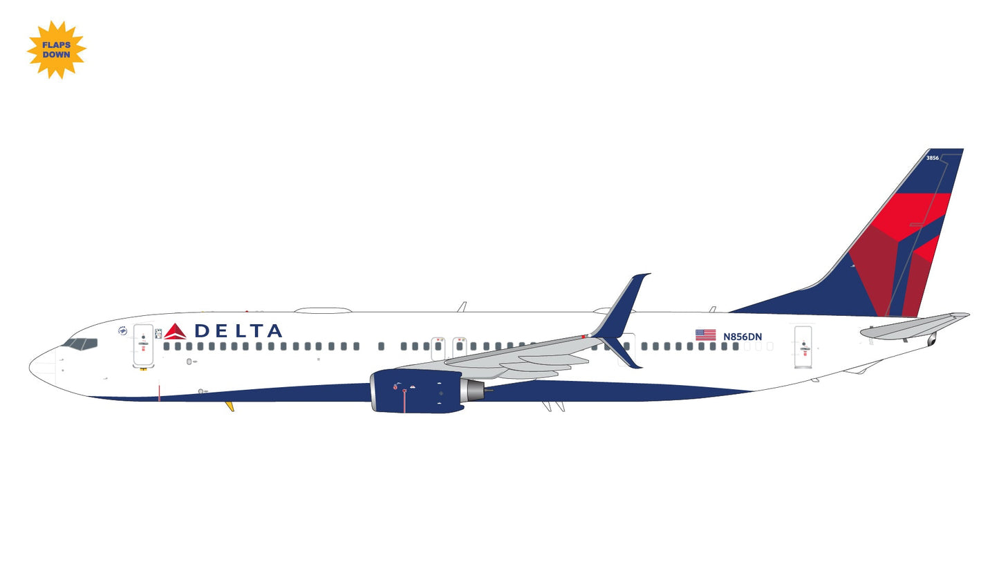 Gemini Jets G2DAL1115F 1:200 Delta Boeing 737 - 900ER (Flaps Down)