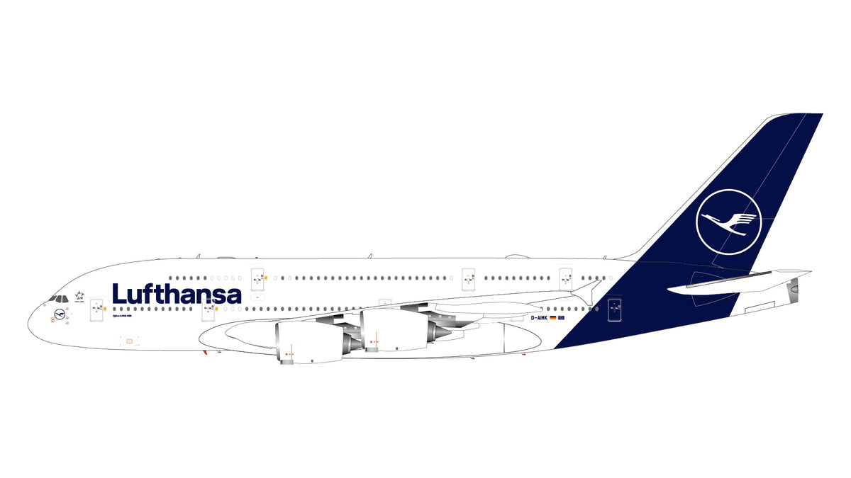 Gemini Jets G2DLH1202 1:200 Lufthansa Airbus A380 D - AIMK