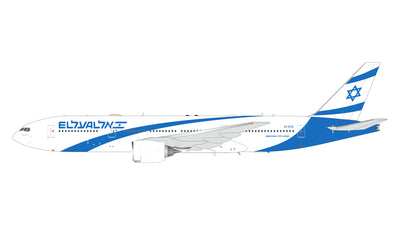 Gemini Jets 1:200 scale El Al Israel Airlines B777-200ER 4X-ECE diecast model airplane
