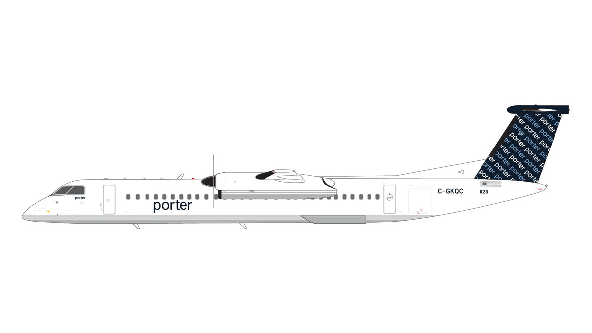 Gemini Jets G2POE1311 1:200 Porter Airlines Dash 8 Q400 C - GKQC