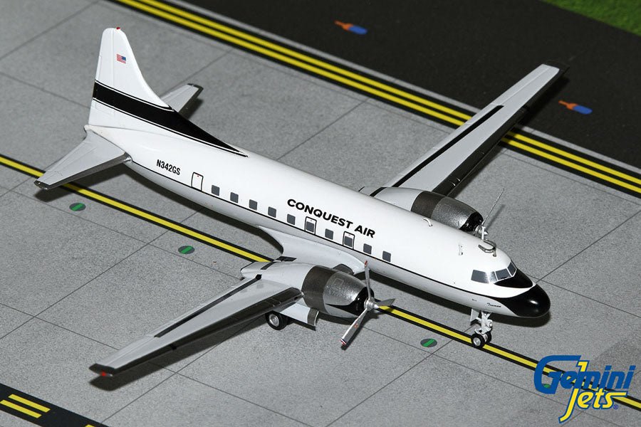 Gemini Jets G2QAI1289 1:200 Conquest Air Cargo C - 131F Samaritan (CV - 340) N342GS