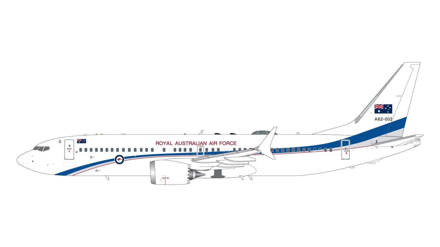Gemini Jets G2RAA1327 1:200 Royal Australian Air Force B737 - 8 BBJ A62 - 002