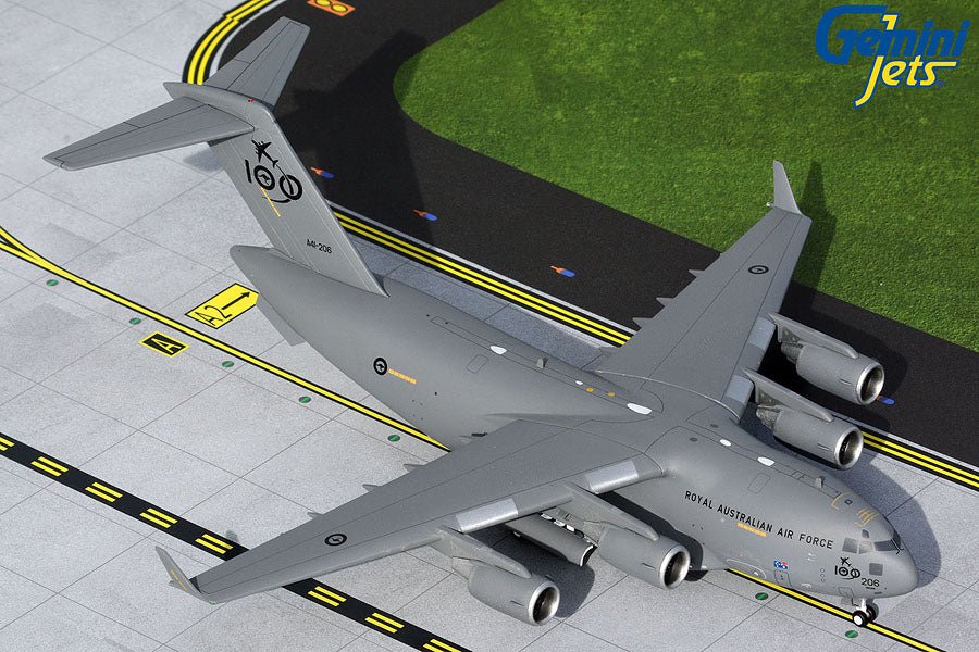 Gemini Jets G2RAA992 1:200 C - 17A Globemaster III RAAF Centenary 2021