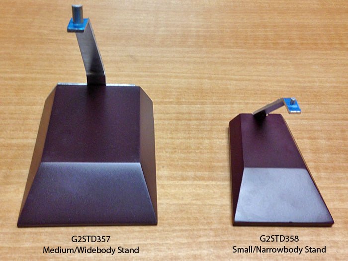 Gemini Jets G2STD357 1:200 Wood & Metal Stand Medium/Widebody (Non A380) Stand