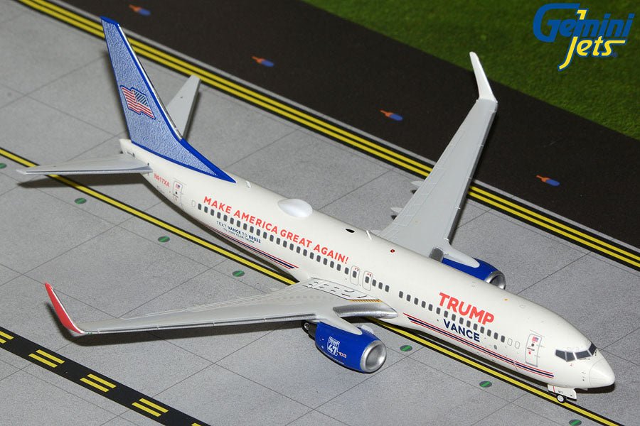 Gemini Jets G2TRU1372 1:200 Trump - Vance Campaign B737 - 800W N917XA