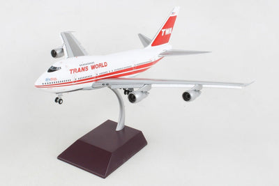 Gemini Jets G2TWA1159F 1:200 TWA Boeing 747SP N58201 “Boston Express” (Flaps Down)